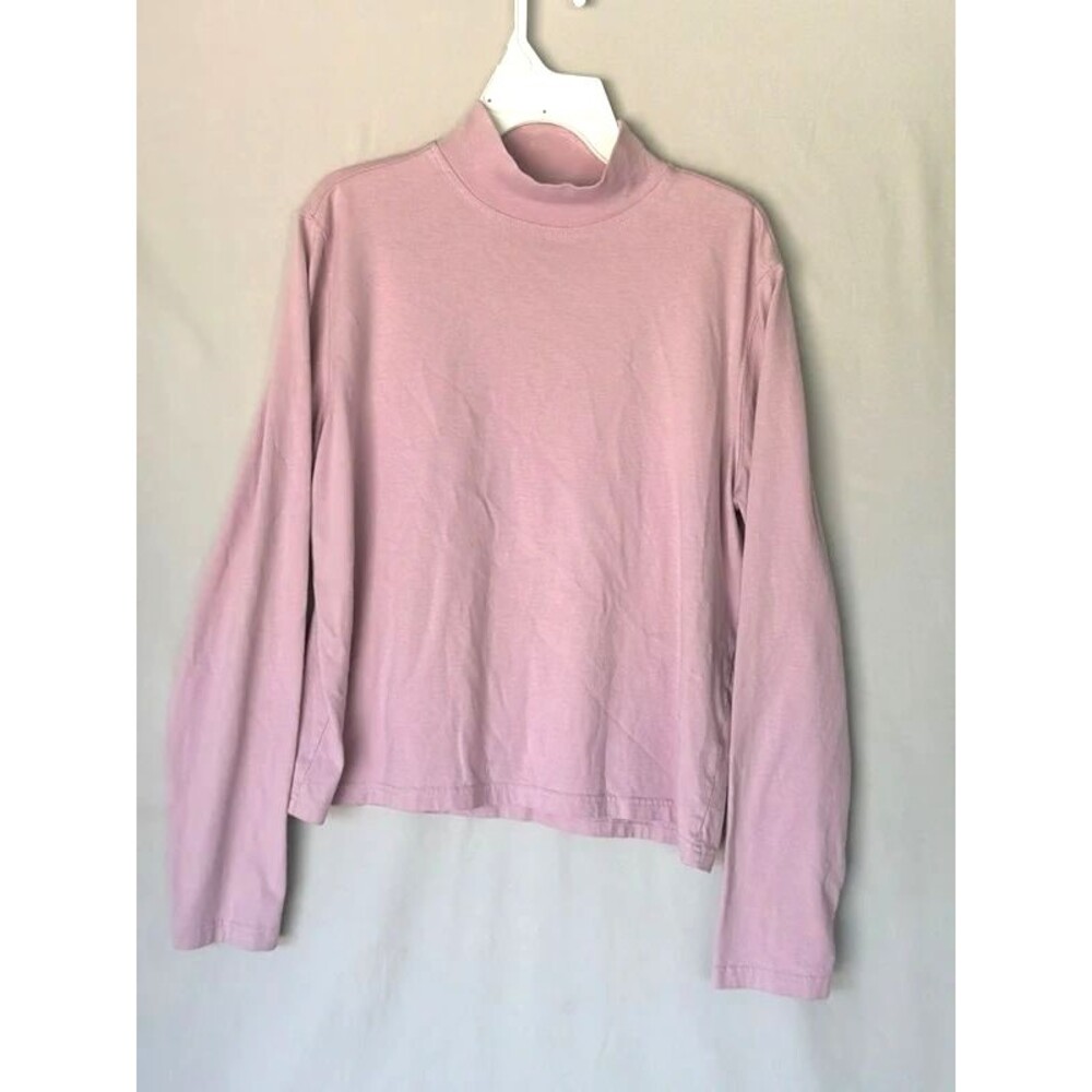 LL Bean mock neck top, Small